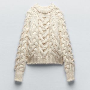 Zara Cable Knit Sweater